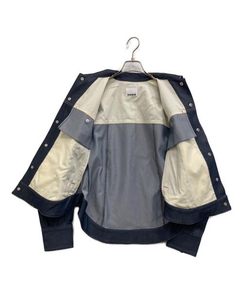 OMMO（オーエムエムオー）OMMO (オーエムエムオー) SQUARE SLEEVE JK インディゴ サイズ:Fの古着・服飾アイテム