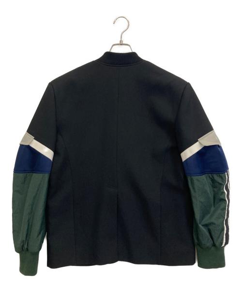 OMMO（オーエムエムオー）OMMO (オーエムエムオー) TRACK MIX TAILORED JK ブラック サイズ:36の古着・服飾アイテム