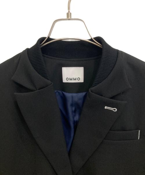 OMMO（オーエムエムオー）OMMO (オーエムエムオー) TRACK MIX TAILORED JK ブラック サイズ:36の古着・服飾アイテム