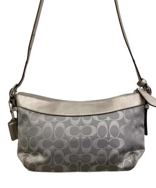 COACH（コーチ）COACH (コーチ) ショルダーバッグ シルバーの古着・服飾アイテム