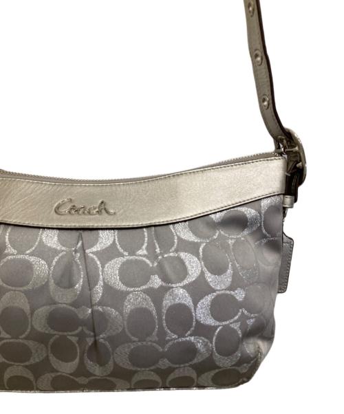 COACH（コーチ）COACH (コーチ) ショルダーバッグ シルバーの古着・服飾アイテム