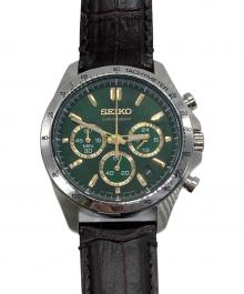 SEIKO（セイコー）の古着「クロノグラフ」｜グリーン