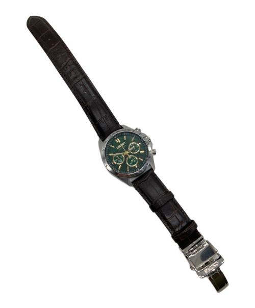 SEIKO（セイコー）SEIKO (セイコー) クロノグラフ グリーンの古着・服飾アイテム