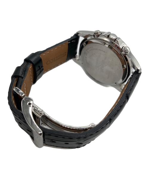SEIKO（セイコー）SEIKO (セイコー) クロノグラフ ブラックの古着・服飾アイテム