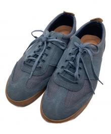 CLARKS（クラークス）の古着「SIDDAL MIX スエードスニーカー」｜ネイビー