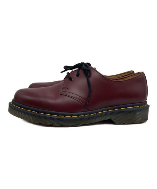 Dr.Martens（ドクターマーチン）Dr.Martens (ドクターマーチン) 3ホールローファー レッド サイズ:SIZE UK6の古着・服飾アイテム
