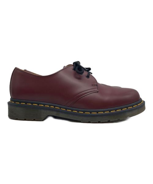 Dr.Martens（ドクターマーチン）Dr.Martens (ドクターマーチン) 3ホールローファー レッド サイズ:SIZE UK6の古着・服飾アイテム