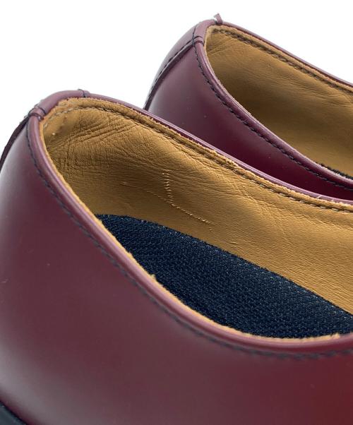 Dr.Martens（ドクターマーチン）Dr.Martens (ドクターマーチン) 3ホールローファー レッド サイズ:SIZE UK6の古着・服飾アイテム