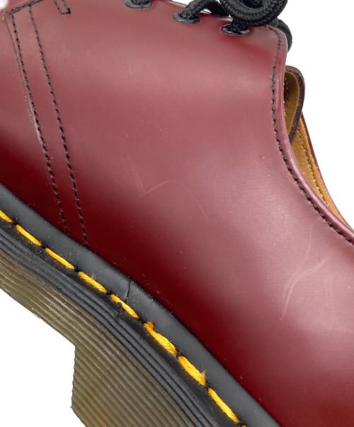 Dr.Martens（ドクターマーチン）Dr.Martens (ドクターマーチン) 3ホールローファー レッド サイズ:SIZE UK6の古着・服飾アイテム