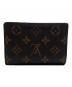 LOUIS VUITTON (ルイ ヴィトン) 2つ折り財布 ブラウン：45000円