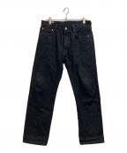 LEVI'Sリーバイス）の古着「BIG E REGULAR STRAIGHT BLACK DENIM」｜ブラック
