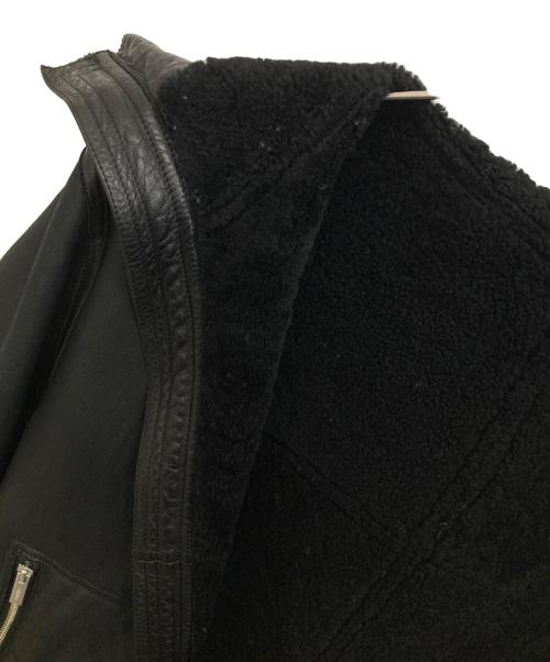 Calvin Klein platinum（カルバンクラインプラチナム）Calvin Klein PLATINUM (カルバンクラインプラチナム) ラムレザージャケット ブラック サイズ:-の古着・服飾アイテム