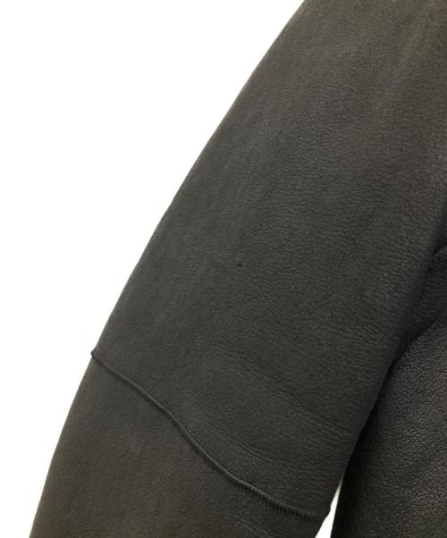Calvin Klein platinum（カルバンクラインプラチナム）Calvin Klein PLATINUM (カルバンクラインプラチナム) ラムレザージャケット ブラック サイズ:-の古着・服飾アイテム