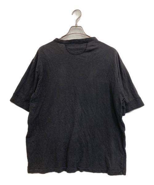 POLO RALPH LAUREN（ポロ・ラルフローレン）POLO RALPH LAUREN (ポロ・ラルフローレン) ヘンリーネックカットソー ブラック サイズ:XXLの古着・服飾アイテム