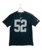 NIKEナイキ）の古着「NFL レイダースTシャツ」｜ネイビー