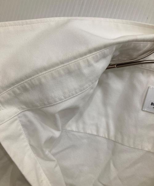 BURBERRY LONDON（バーバリーロンドン）BURBERRY LONDON (バーバリーロンドン) ホースフェリー プリント長袖シャツ ホワイト サイズ:Mの古着・服飾アイテム