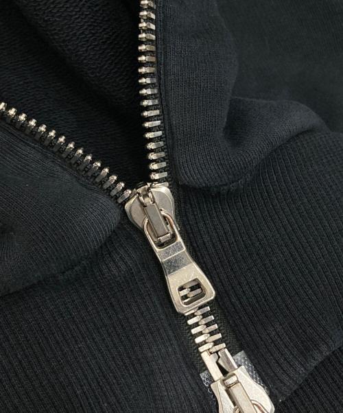 BALMAIN（バルマン）BALMAIN (バルマン) サイドジップアップパーカー ブラック サイズ:Ｌの古着・服飾アイテム