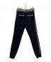 BALMAIN (バルマン) テープロゴジョガーパンツ ブラック サイズ:M：7000円