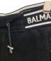 中古・古着 BALMAIN (バルマン) テープロゴジョガーパンツ ブラック サイズ:M：7000円
