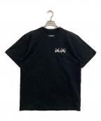 sacai×KAWSサカイ×カウズ）の古着「Embroidery Tee」｜ブラック