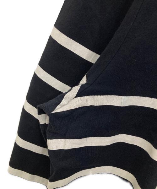 BALMAIN（バルマン）BALMAIN (バルマン) メダリオンロゴ長袖カットソー ネイビー サイズ:Lの古着・服飾アイテム