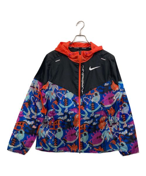 NIKE（ナイキ）NIKE (ナイキ) ウィンドランナージャケット ブラック サイズ:Ｌの古着・服飾アイテム