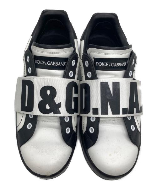 DOLCE & GABBANA（ドルチェ＆ガッバーナ）DOLCE & GABBANA (ドルチェ＆ガッバーナ) Portofino Melt ホワイト サイズ:9の古着・服飾アイテム