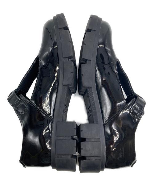 CLARKS（クラークス）CLARKS (クラークス) Tストラップシューズ ブラック サイズ:23の古着・服飾アイテム