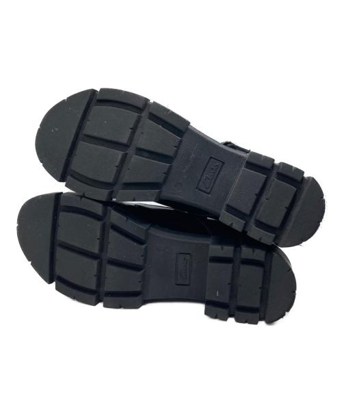 CLARKS（クラークス）CLARKS (クラークス) Tストラップシューズ ブラック サイズ:23の古着・服飾アイテム