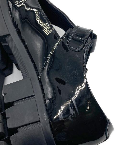 CLARKS（クラークス）CLARKS (クラークス) Tストラップシューズ ブラック サイズ:23の古着・服飾アイテム
