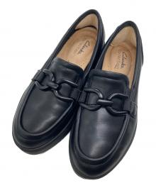 CLARKS（クラークス）の古着「ローファー」｜ブラック