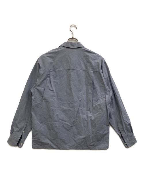 LAMOND（ラモンド）LAMOND (ラモンド) COTTON / LINEN WASHER JACKET ブルーグレー サイズ:2の古着・服飾アイテム