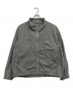 LAMONDラモンド）の古着「LIGHT SHELL STAND BLOUSON」｜グレー