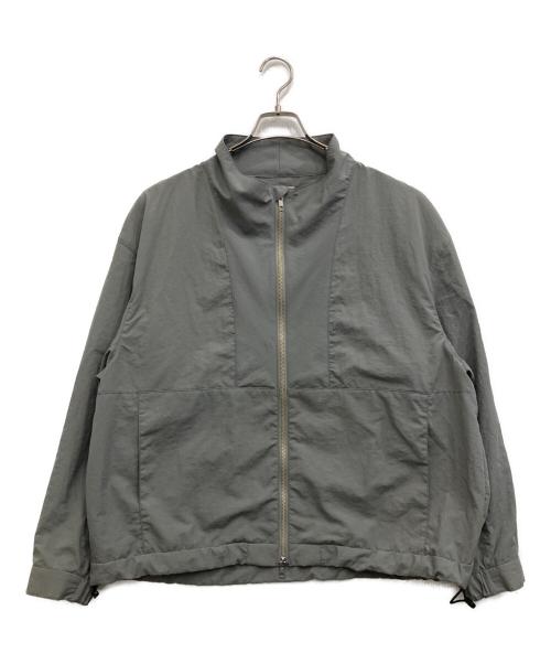 LAMOND（ラモンド）LAMOND (ラモンド) LIGHT SHELL STAND BLOUSON グレー サイズ:3の古着・服飾アイテム