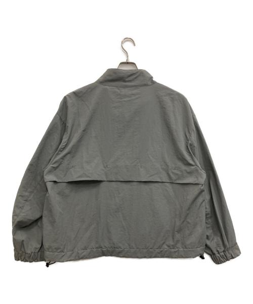 LAMOND（ラモンド）LAMOND (ラモンド) LIGHT SHELL STAND BLOUSON グレー サイズ:3の古着・服飾アイテム