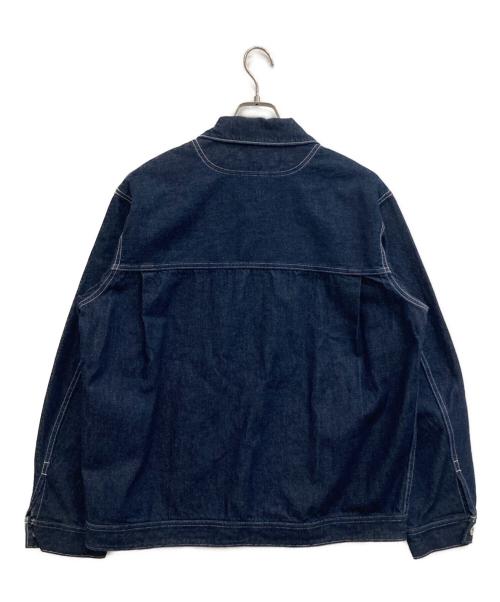 PERS PROJECTS（パースプロジェクト）PERS PROJECTS (パースプロジェクト) FOUNTAIN FZ BLOUSON “ONE WASH” インディゴ サイズ:1の古着・服飾アイテム