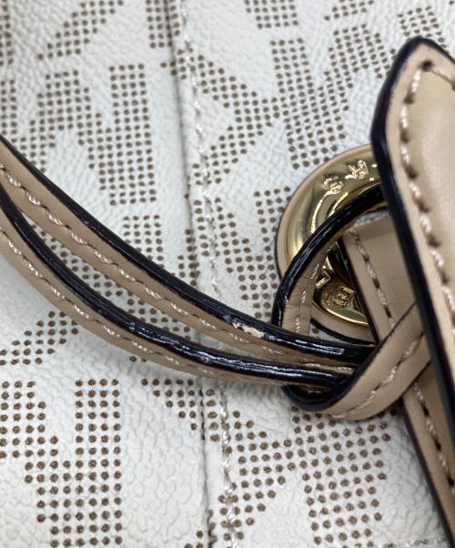 MICHAEL KORS（マイケルコース）MICHAEL KORS (マイケルコース) トートバッグ アイボリーの古着・服飾アイテム