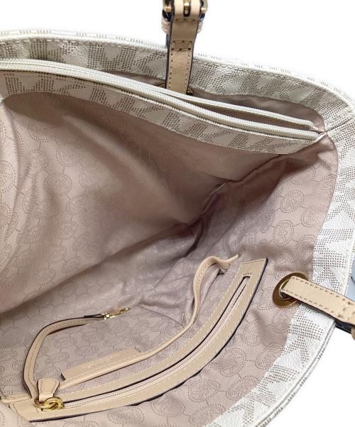 MICHAEL KORS（マイケルコース）MICHAEL KORS (マイケルコース) トートバッグ アイボリーの古着・服飾アイテム