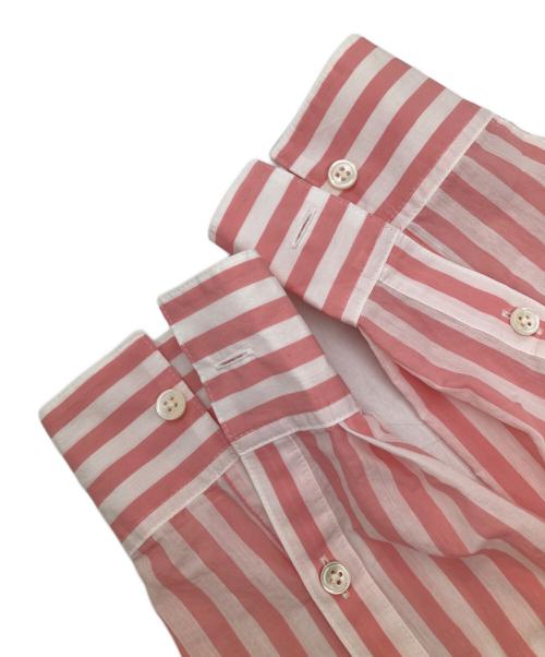 SHIPS（シップス）SHIPS (シップス) ストライプシャツワンピース ピンク サイズ:38の古着・服飾アイテム