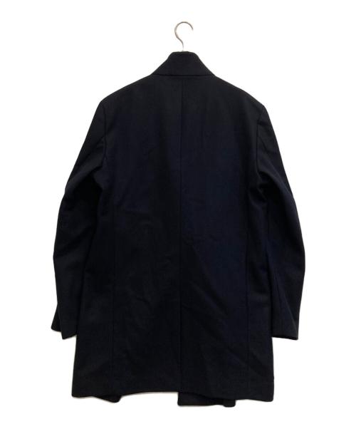 ARMANI COLLEZIONI（アルマーニ コレツィオーニ）ARMANI COLLEZIONI (アルマーニ コレツィオーニ) カシミヤウール混コート ネイビー サイズ:50の古着・服飾アイテム
