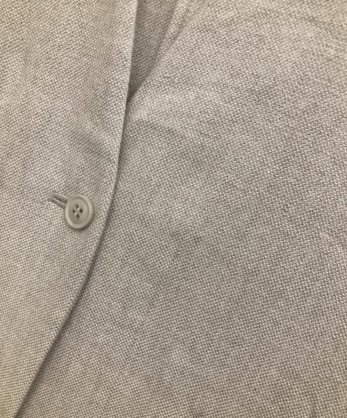 evam eva（エヴァムエヴァ）evam eva (エヴァムエヴァ) linen cotton long vest アイボリー サイズ:Mの古着・服飾アイテム