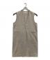 evam eva（エヴァムエヴァ）の古着「linen cotton long vest」｜アイボリー