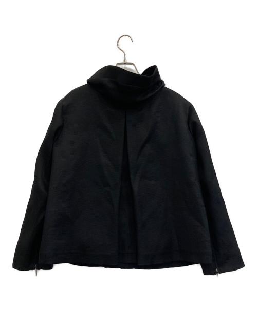 GIORGIO ARMANI（ジョルジオアルマーニ）GIORGIO ARMANI (ジョルジオアルマーニ) フーデッドジャケット ブラック サイズ:40の古着・服飾アイテム