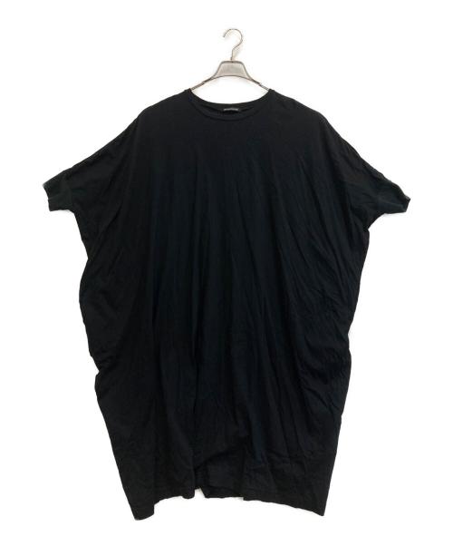 mizuiro-ind（ミズイロインド）mizuiro-ind (ミズイロインド) 半袖ワンピース ブラック サイズ:FREEの古着・服飾アイテム