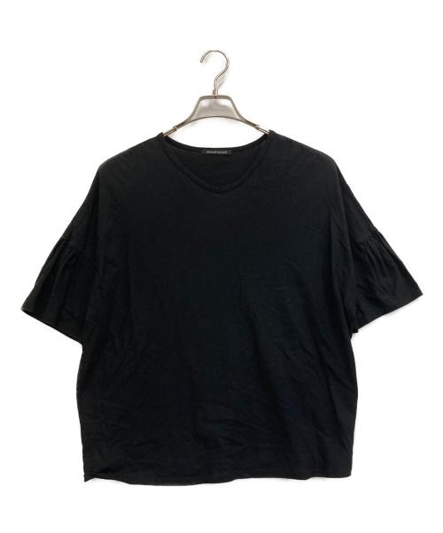 mizuiro-ind（ミズイロインド）mizuiro-ind (ミズイロインド) 半袖カットソー ブラック サイズ:FREEの古着・服飾アイテム