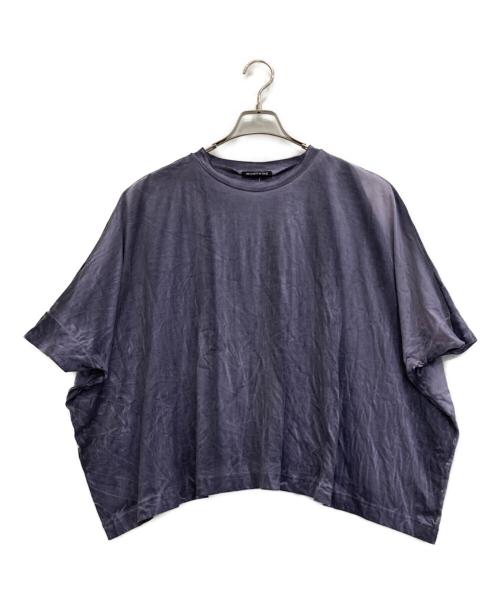 mizuiro-ind（ミズイロインド）mizuiro-ind (ミズイロインド) タイダイ染めカットソー パープル サイズ:FREEの古着・服飾アイテム