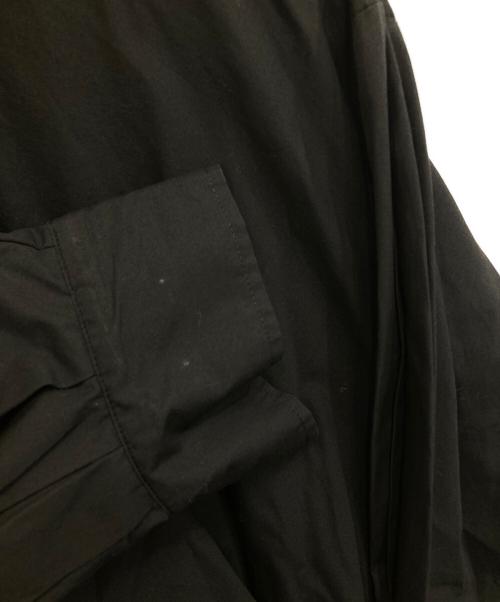 mizuiro-ind（ミズイロインド）mizuiro-ind (ミズイロインド) シャツワンピース ブラック サイズ:FREEの古着・服飾アイテム