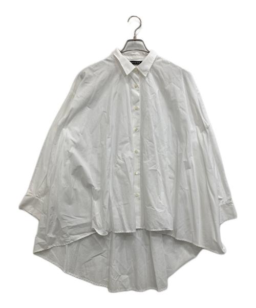 mizuiro-ind（ミズイロインド）mizuiro-ind (ミズイロインド) シャツワンピース ホワイト サイズ:FREEの古着・服飾アイテム