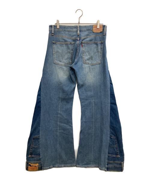 LEVI'S（リーバイス）LEVI'S (リーバイス) リメイクデニムパンツ インディゴ サイズ:W36の古着・服飾アイテム