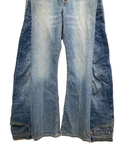 LEVI'S（リーバイス）LEVI'S (リーバイス) リメイクデニムパンツ インディゴ サイズ:W36の古着・服飾アイテム